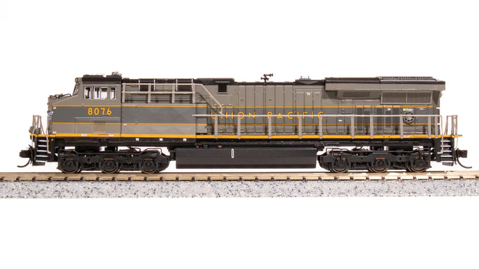 Broadway Limited N Scale ES44AC Diesel UP #8076/TTG w/Yellow DC/DCC Sound