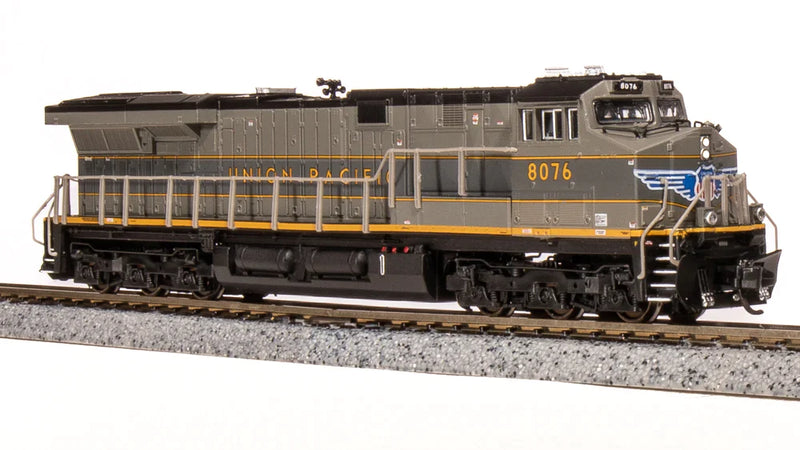 Load image into Gallery viewer, Broadway Limited N Scale ES44AC Diesel UP #8076/TTG w/Yellow DC/DCC Sound
