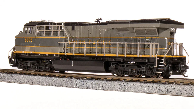 Load image into Gallery viewer, Broadway Limited N Scale ES44AC Diesel UP #8076/TTG w/Yellow DC/DCC Sound
