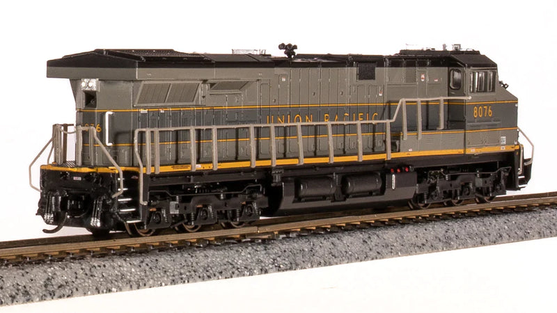 Load image into Gallery viewer, Broadway Limited N Scale ES44AC Diesel UP #8076/TTG w/Yellow DC/DCC Sound
