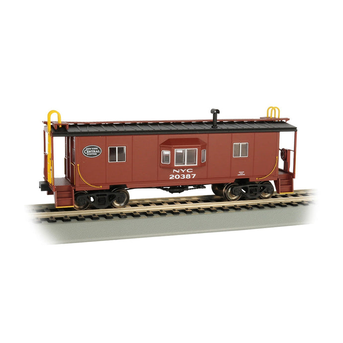 Bachmann HO Bay-Window Caboose NYC w/Roof Walk