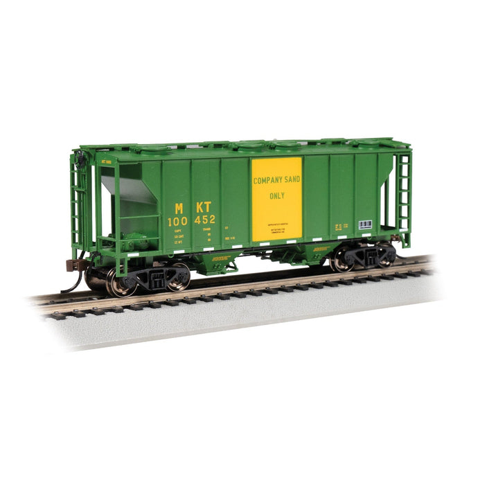 Bachmann HO PS-2 2-Bay Cvd.Hopper MKT #100452