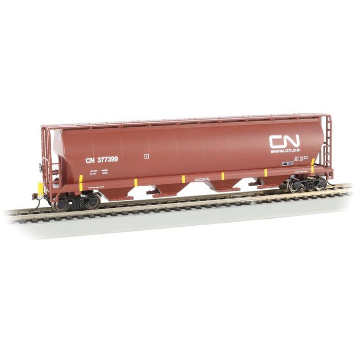 Bachmann HO 4-Bay Cyl.Hopper CN/oxide red