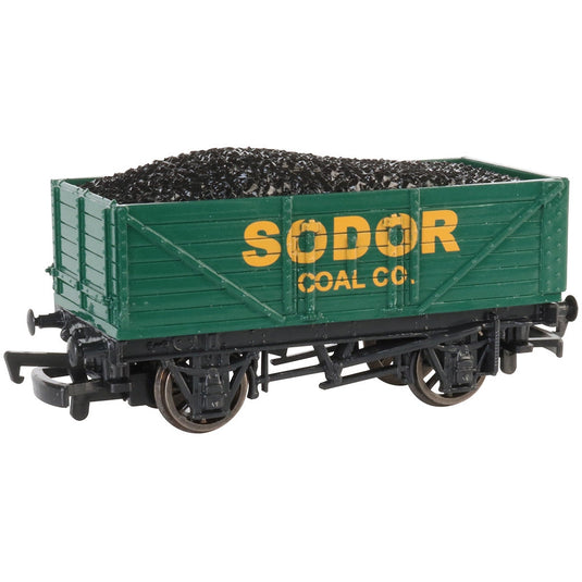 Bachmann HO Scale Thomas & Friend Sodor Coal Co. Wagon with Load