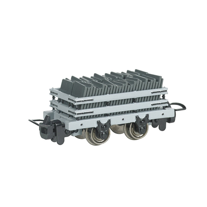 Bachmann HO TTT Narrow Gauge Slate Wagon w/Load (Runs on N Track)