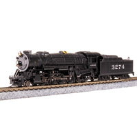 Broadway Limited N USRA Heavy Mikado Steam Loco Santa Fe ATSF 