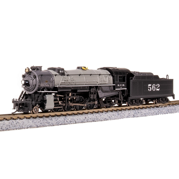 Broadway Limited N USRA Hvy.Mikado Steam Loco KCS #565/gry DC/DCC Sound