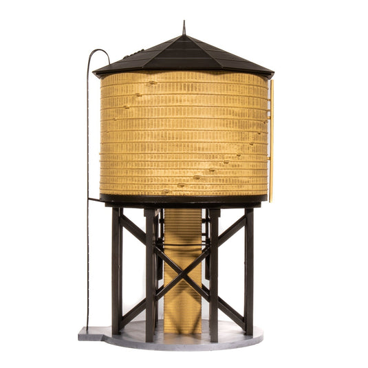 Broadway Limited HO Water Tower Yellow/weathered