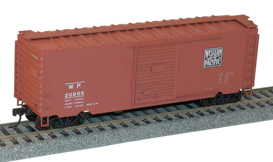 Accurail 80771 HO Scale 40' Steel Boxcar Western Pacific Unassembled Kit