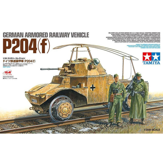 Tamiya 1:35 German P204(F) Armored Railway Vehicle