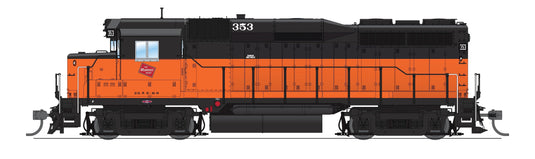 Broadway Limited HO Scale EMD GP30 MILW 354 Orange & Black Paragon4 Sound/DC/DCC HO
