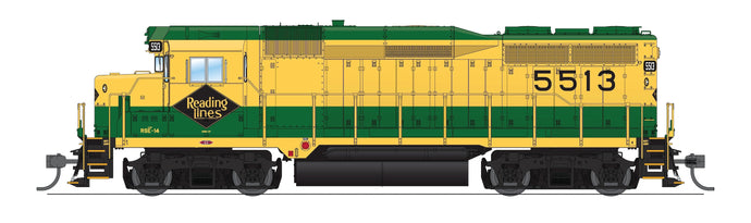 Broadway Limited HO Scale EMD GP30 RDG 5520 Green & Yellow Paragon4 Sound/DC/DCC HO