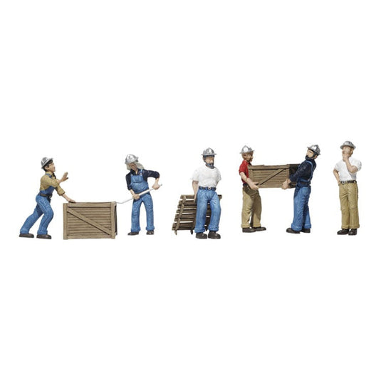 Woodland Scenics HO Dock Workers