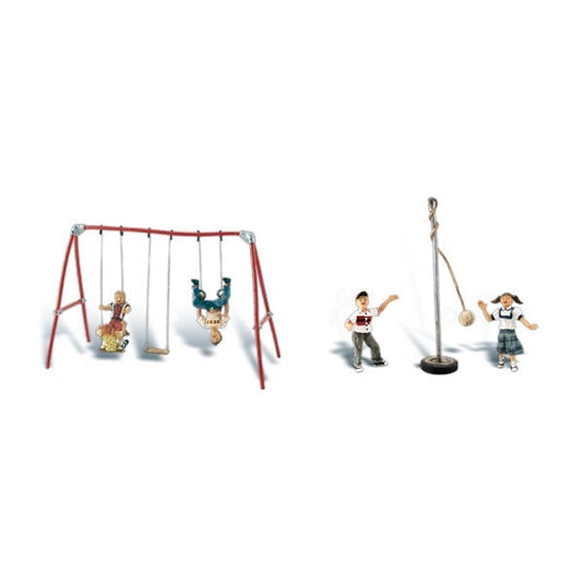 Woodland Scenics HO Playground Fun