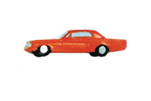 Plastruct N gauge Polyethylene Plastic Automobile Mustang (5 per pack)