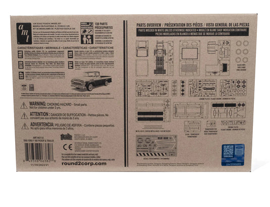 AMT 1960 Ford F-100 Pickup w/Trailer 1:25 Scale Model Kit