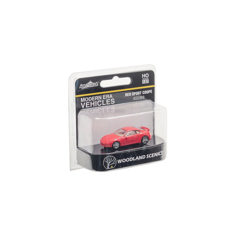 Load image into Gallery viewer, Woodland Scenics HO Scale Red Sport Coupe
