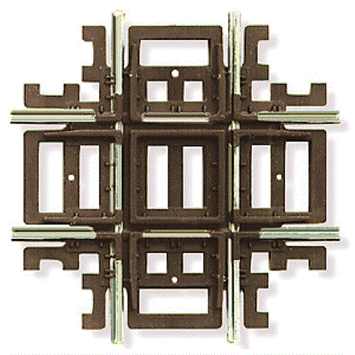 Atlas HO Code 83 90* Crossing