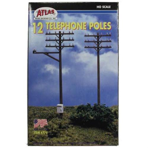 Atlas HO Telephone Poles