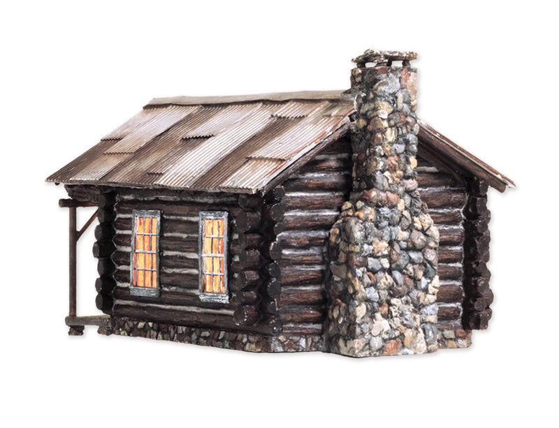 Load image into Gallery viewer, Woodland Scenics O Scale Cozy Cabin Built and Ready
