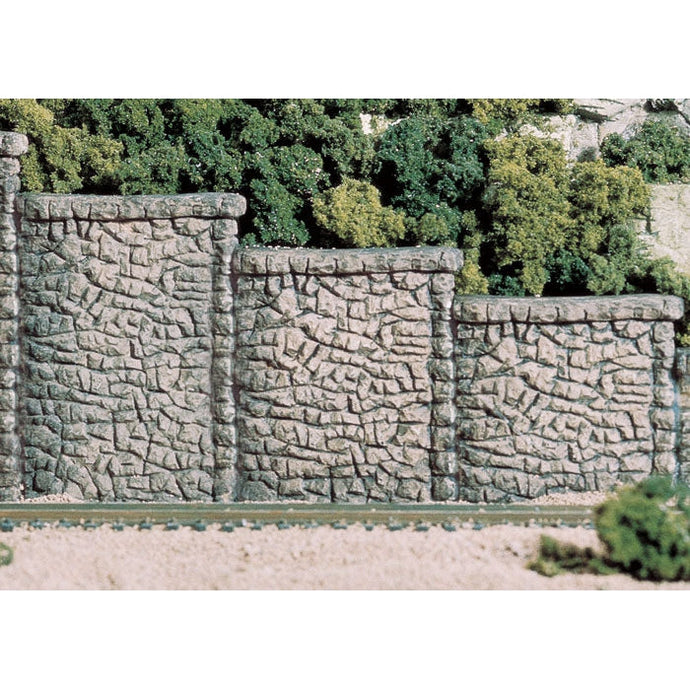 Woodland Scenics HO Random Stone retaining/wing walls