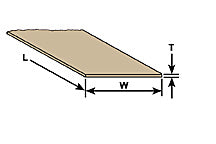 Plastruct Cork Sheets 1/16