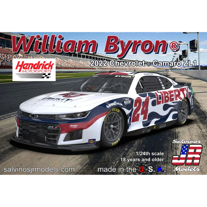 Salvinos Jr Models William Byron 2022 Chevrolet Camaro