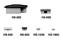 Plastruct White Styrene Layout Houses (10 per pack)