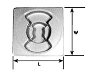 Plastruct Dollhouse Clear Coolly Round Hot Tub (1 per pack)