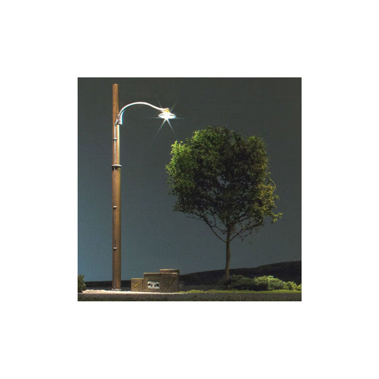 Woodland Scenics HO Just Plug Wooden Pole Street Lights