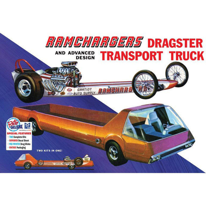 MPC Ramchargers Dragster & Transporter Truck Skill 2