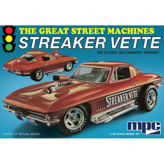 MPC 1967 Chevy Corvette Stingray Streaker Vette Skill 2