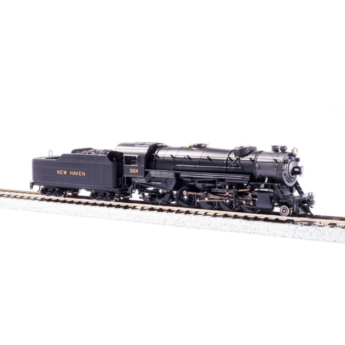 Broadway Limited N P4 USRA Hvy.Mikado Steam Loco NH #3104/DC/DCC