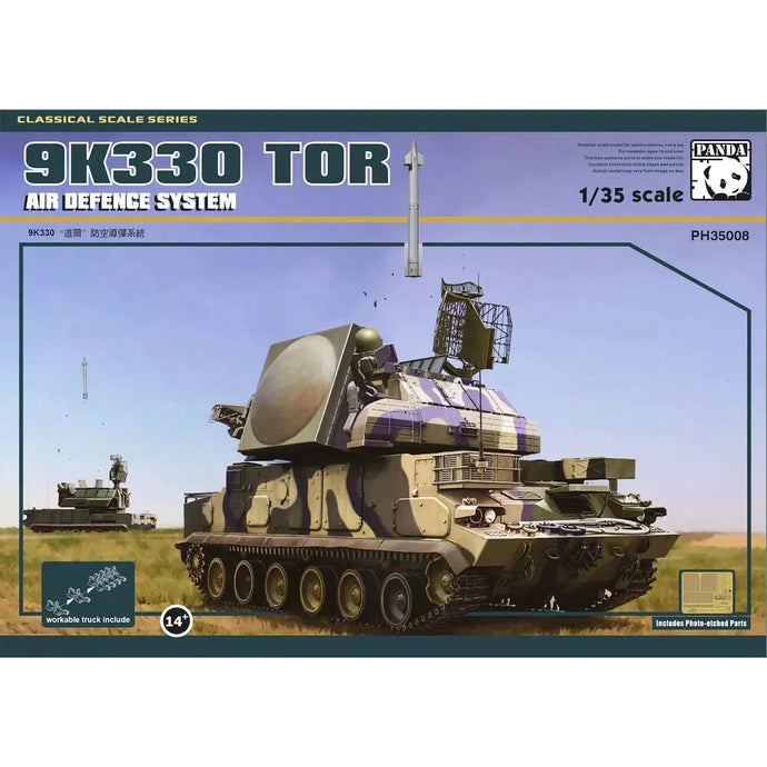 Panda Hobby Models Russian 9K330 TOR-M1 Air Defense Missile System Plastic Model Kit