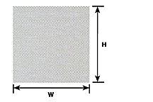 Plastruct Z gauge White Tread Plate  Sheet 3-7/8