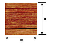 Plastruct Dollhouse Beige Board and Batten 7