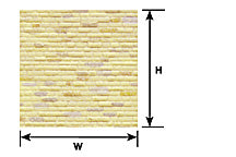 Plastruct HO gauge Beige Dressed Stone Sheet 12