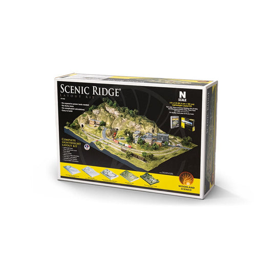 Woodland Scenics Scenic Ridge N Layout Kit