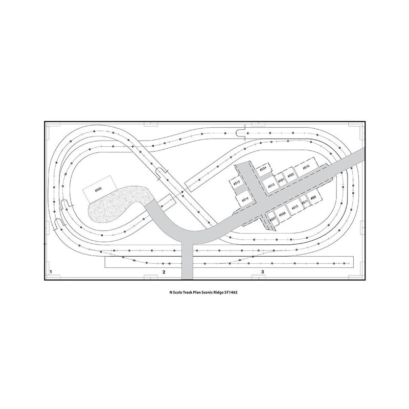 Load image into Gallery viewer, Woodland Scenics Scenic Ridge N Layout Kit
