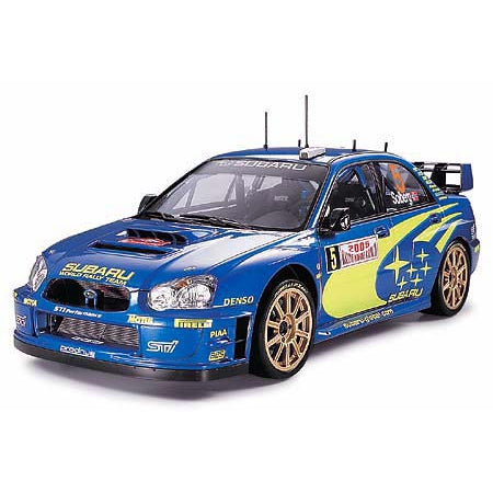 Tamiya 1/24 Subaru Impreza WRC Monte Carlo 2005 Race Car