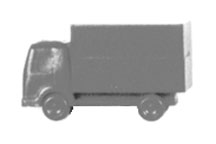 Plastruct Polystyrene Box Truck Kit (1 per pack)