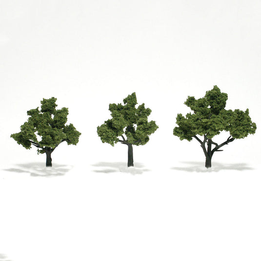 Woodland Scenics Trees 3''-4'' Light Green