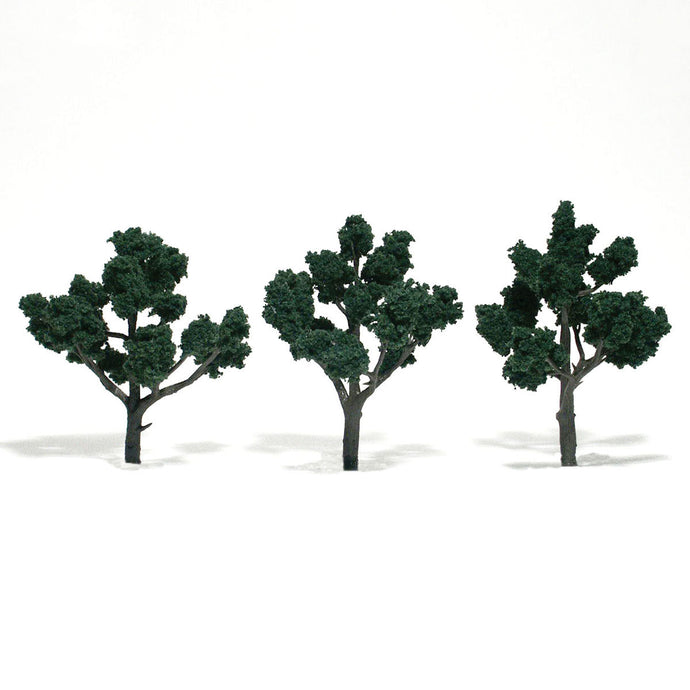 Woodland Scenics Trees 4''-5'' Dark Green