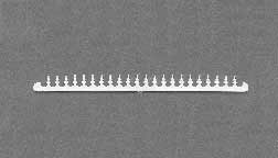 Plastruct Polystyrene Victorian Railing/Fancy Balcony Railing Trim 1/4"(6.3mm) x  3-1/2"(88.9mm) Length (1 per pack)