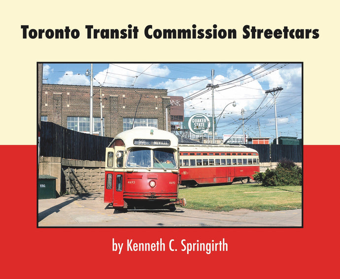 Morning Sun Books Toronto Transit Commission Streetcars (Softcover)
