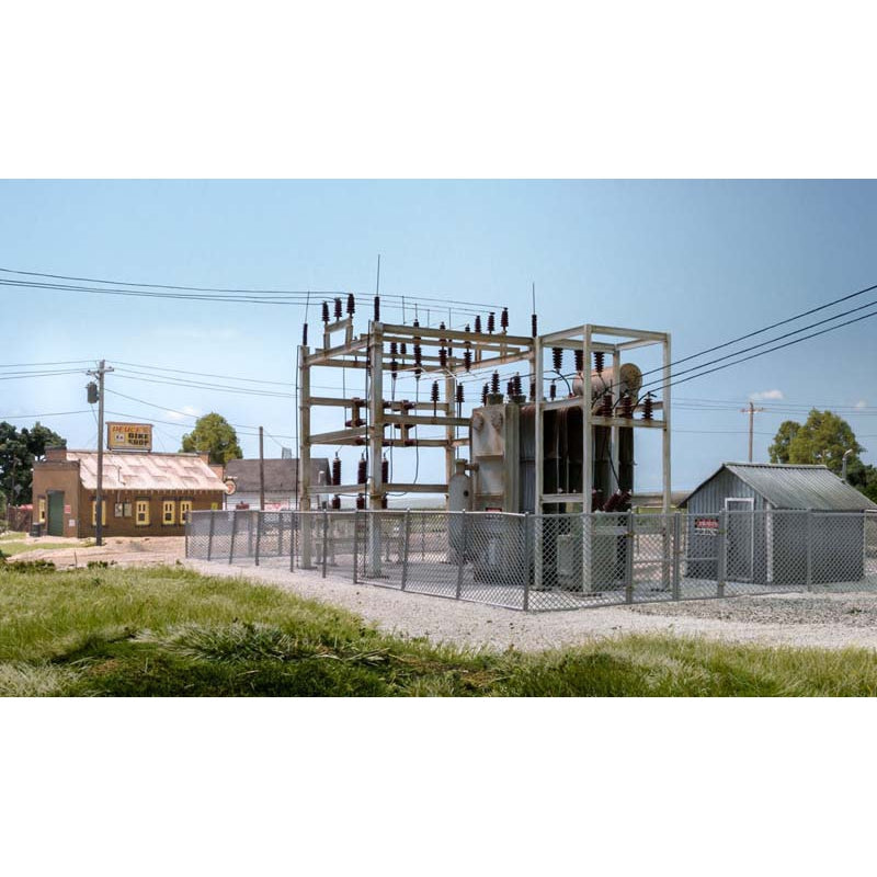 Load image into Gallery viewer, Woodland Scenics HO Substation
