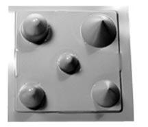 Plastruct 5 Transition Cone Set (1 set per pack)