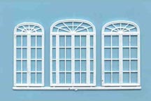 Plastruct O 1:48 Windows/French Doors Flt (1 per pack)