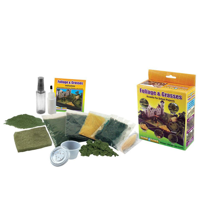 Woodland Scenics Bushes  Foliage & Grasses Kit