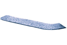 Plastruct Blue Stream 1-5/8" (41.3mm) Wide x 8-1/2" (216mm) Long - (1 per pack)